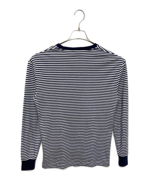 POLO RALPH LAUREN（ポロ・ラルフローレン）POLO RALPH LAUREN (ポロ・ラルフローレン) ボーダーカットソー ホワイト×ネイビー サイズ:XSの古着・服飾アイテム