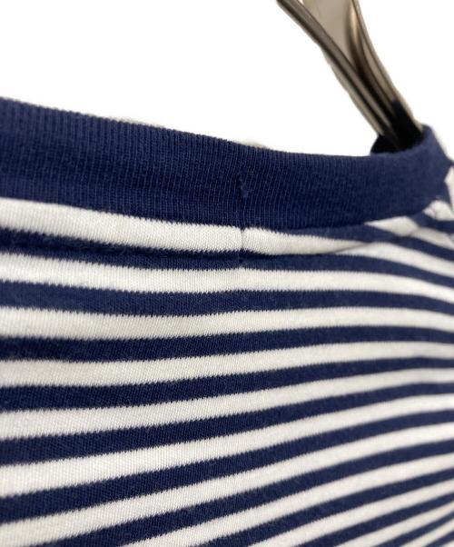 POLO RALPH LAUREN（ポロ・ラルフローレン）POLO RALPH LAUREN (ポロ・ラルフローレン) ボーダーカットソー ホワイト×ネイビー サイズ:XSの古着・服飾アイテム
