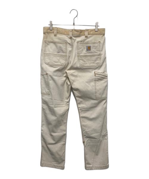 CarHartt（カーハート）CarHartt (カーハート) ダブルニーペインターパンツ ベージュ サイズ:W33×L32の古着・服飾アイテム