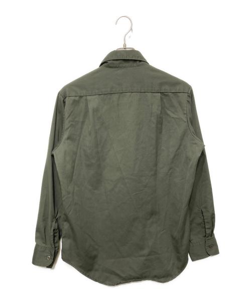 LEE（リー）LEE (リー) 70sワークシャツ グリーン サイズ:SIZE 15 1/2の古着・服飾アイテム
