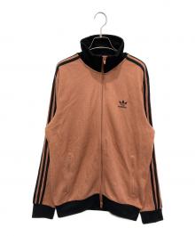 adidas（アディダス）の古着「アディカラークラシックス ワッフルベッケンバウアートラックジャケット」｜オレンジ