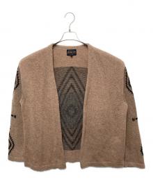 PENDLETON×JOURNAL STANDARD（ペンドルトン×ジャーナルスタンダード）の古着「別注ネイティブ柄カーディガン」｜ベージュ