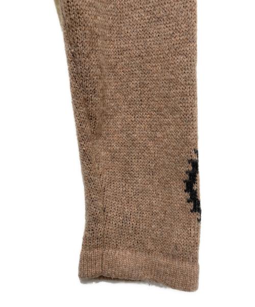 PENDLETON（ペンドルトン）PENDLETON (ペンドルトン) JOURNAL STANDARD (ジャーナルスタンダード) 別注ネイティブ柄カーディガン ベージュ サイズ:Sの古着・服飾アイテム