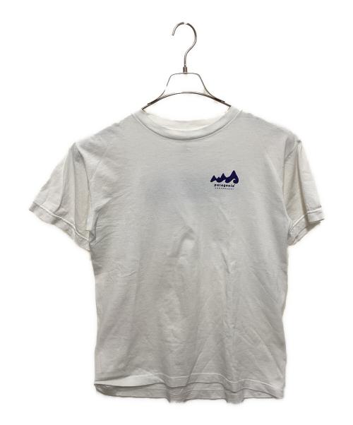 Patagonia（パタゴニア）Patagonia (パタゴニア) Beneficial T's/Tシャツ ホワイト サイズ:Mの古着・服飾アイテム