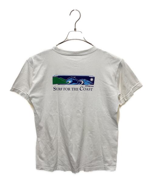 Patagonia（パタゴニア）Patagonia (パタゴニア) Beneficial T's/Tシャツ ホワイト サイズ:Mの古着・服飾アイテム