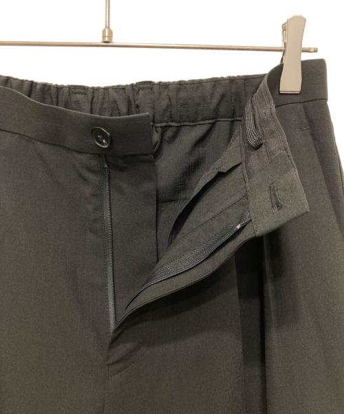 Adam et Rope（アダム エ ロペ）Adam et Rope (アダム エ ロペ) ワイド イージー テーパード パンツ ブラック サイズ:Ⅼの古着・服飾アイテム