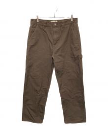 stussy（ステューシー）の古着「CARPENTER PANT CANVAS」｜ブラウン