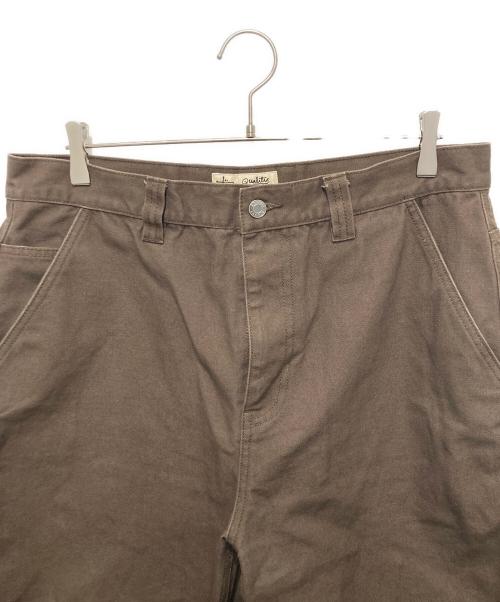 stussy（ステューシー）stussy (ステューシー) CARPENTER PANT CANVAS ブラウン サイズ:34の古着・服飾アイテム