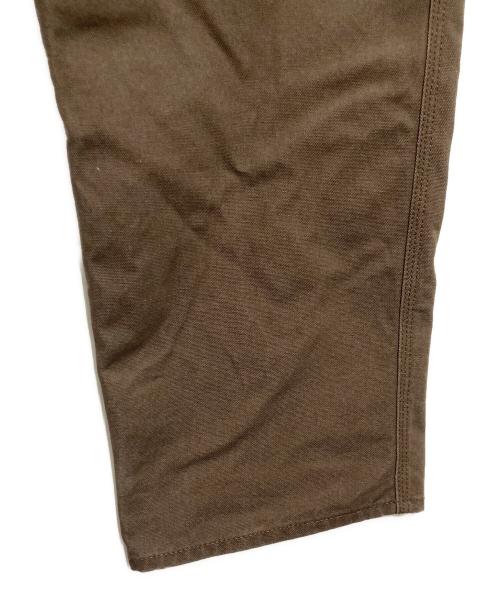 stussy（ステューシー）stussy (ステューシー) CARPENTER PANT CANVAS ブラウン サイズ:34の古着・服飾アイテム