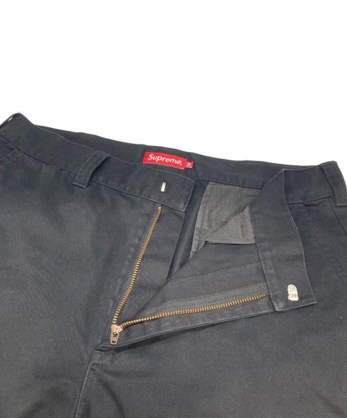SUPREME（シュプリーム）Supreme (シュプリーム) ワークパンツ ブラック サイズ:34の古着・服飾アイテム