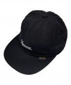 SUPREMEシュプリーム）の古着「スクリプトロゴ 6パネル」｜ブラック