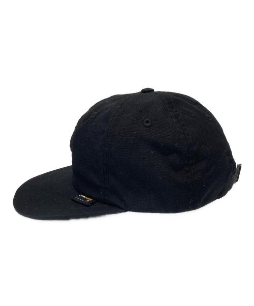 SUPREME（シュプリーム）SUPREME (シュプリーム) スクリプトロゴ 6パネル ブラックの古着・服飾アイテム