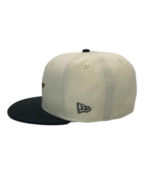 New Era（ニューエラ）New Era (ニューエラ) 90sベースボールキャップ ホワイト×グレー サイズ:60.6㎝の古着・服飾アイテム