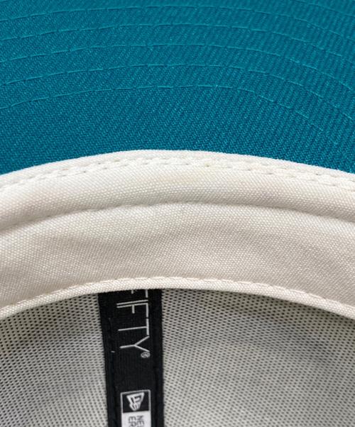 New Era（ニューエラ）New Era (ニューエラ) 90sベースボールキャップ ホワイト×グレー サイズ:60.6㎝の古着・服飾アイテム