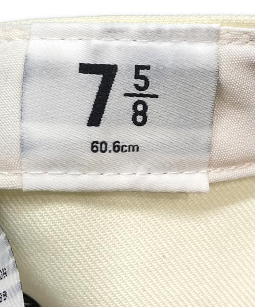 New Era（ニューエラ）New Era (ニューエラ) 90sベースボールキャップ ホワイト×グレー サイズ:60.6㎝の古着・服飾アイテム