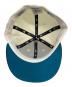 中古・古着 New Era (ニューエラ) 90sベースボールキャップ ホワイト×グレー サイズ:60.6㎝：8000円