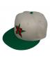 New Era（ニューエラ）の古着「キャップ」｜ホワイト×グリーン