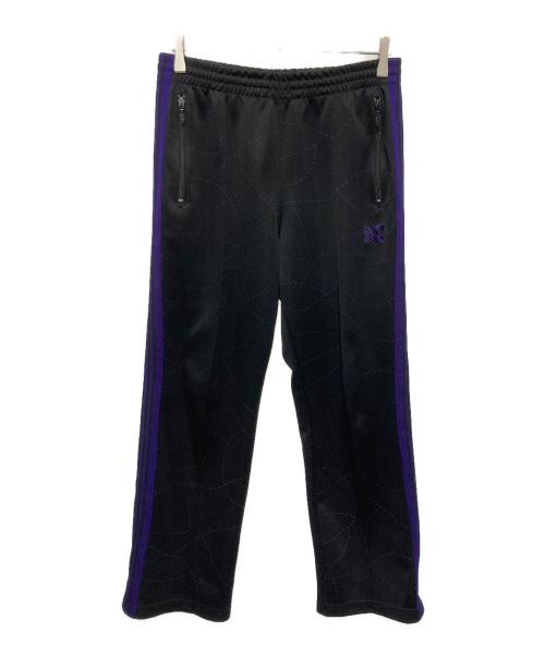 Needles（ニードルズ）Needles (ニードルズ) DC SHOES (ディーシーシューズ) トラックパンツ ブラック×パープル サイズ:Sの古着・服飾アイテム