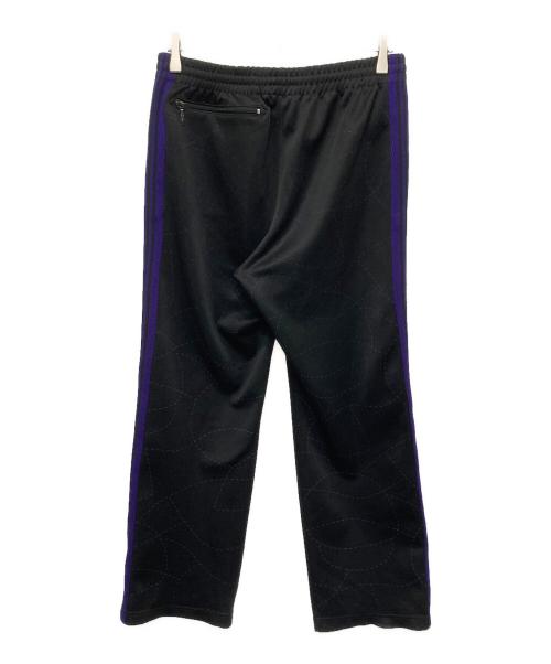 Needles（ニードルズ）Needles (ニードルズ) DC SHOES (ディーシーシューズ) トラックパンツ ブラック×パープル サイズ:Sの古着・服飾アイテム