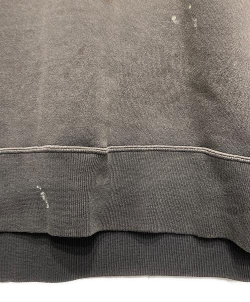 SAINT MICHAEL（セントマイケル）SAINT MICHAEL (セントマイケル) SAINT HALF ZIP SWEAT グレー サイズ:Ⅼの古着・服飾アイテム