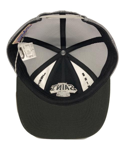 SAINT MICHAEL（セントマイケル）SAINT MICHAEL (セントマイケル) LASTMAN (ラストマン) LM CAP/MIRROR BALL グレーの古着・服飾アイテム