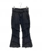 dig your own graveデグヨアオウングレイブ）の古着「buggy denim grunge」｜ブラック