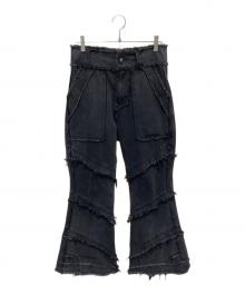 dig your own grave（デグヨアオウングレイブ）の古着「buggy denim grunge」｜ブラック