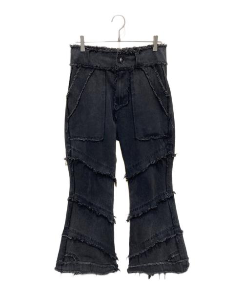 dig your own grave（デグヨアオウングレイブ）dig your own grave (デグヨアオウングレイブ) buggy denim grunge ブラック サイズ:Mの古着・服飾アイテム