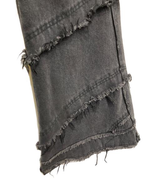 dig your own grave（デグヨアオウングレイブ）dig your own grave (デグヨアオウングレイブ) buggy denim grunge ブラック サイズ:Mの古着・服飾アイテム