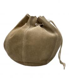 HENDER SCHEME（エンダースキーマ）の古着「スウェード巾着バッグ」｜ベージュ