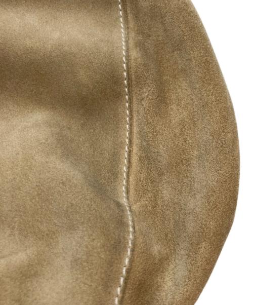 HENDER SCHEME（エンダースキーマ）Hender Scheme (エンダースキーマ) スウェード巾着バッグ ベージュの古着・服飾アイテム