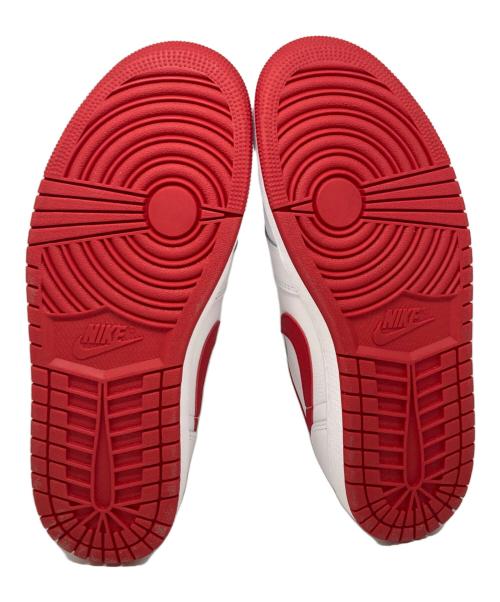 NIKE（ナイキ）NIKE (ナイキ) エアジョーダン1レトロローOG ホワイト×レッド サイズ:US9の古着・服飾アイテム