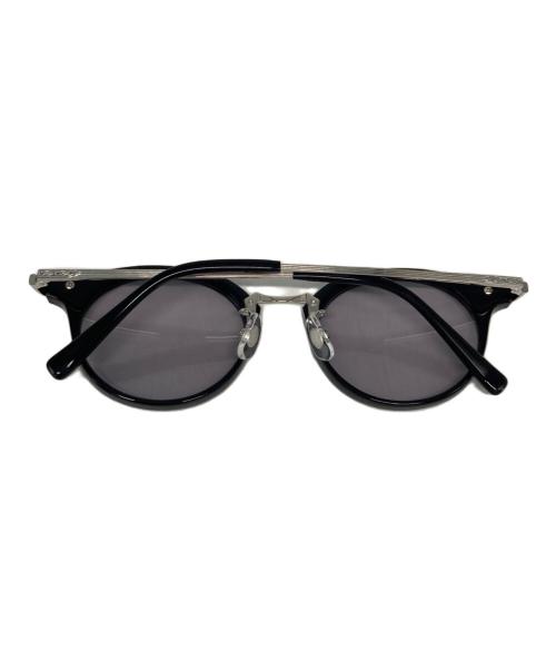 CALEE（キャリー）CALEE (キャリー) C/M COMBI TYPE GLASSES ブラックの古着・服飾アイテム