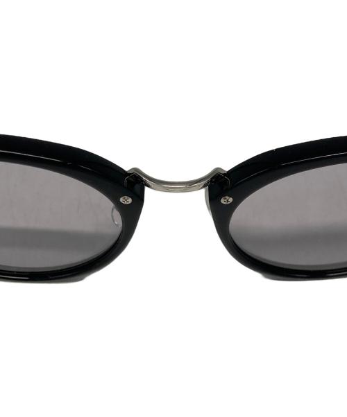 CALEE（キャリー）CALEE (キャリー) C/M COMBI TYPE GLASSES ブラックの古着・服飾アイテム