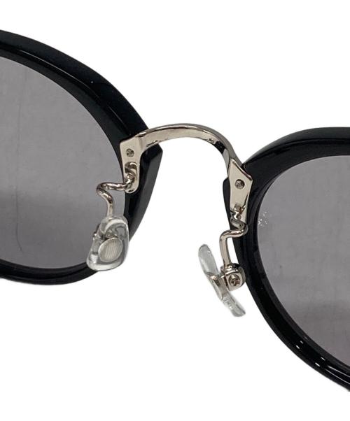 CALEE（キャリー）CALEE (キャリー) C/M COMBI TYPE GLASSES ブラックの古着・服飾アイテム
