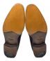 中古・古着 Santoni (サントーニ) Uチップシングルモンクストラップシューズ ブラウン サイズ:5 1/2：20000円