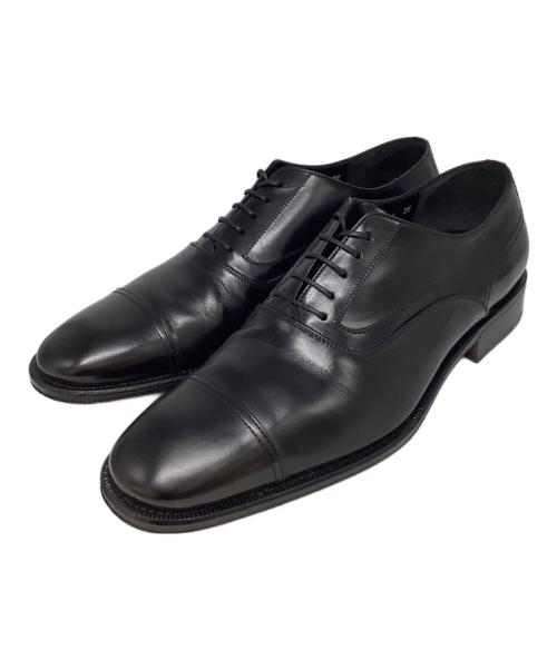 Salvatore Ferragamo（サルヴァトーレ フェラガモ）Salvatore Ferragamo (サルヴァトーレ フェラガモ) ストレートチップシューズ ブラック サイズ:6の古着・服飾アイテム
