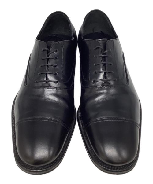 Salvatore Ferragamo（サルヴァトーレ フェラガモ）Salvatore Ferragamo (サルヴァトーレ フェラガモ) ストレートチップシューズ ブラック サイズ:6の古着・服飾アイテム