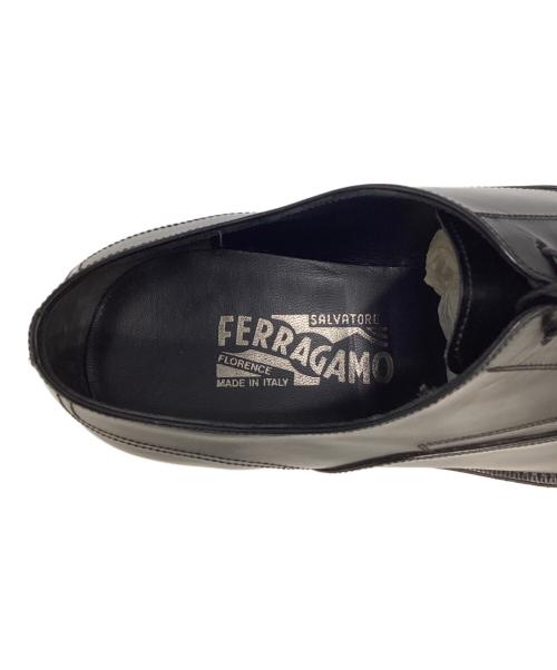 Salvatore Ferragamo（サルヴァトーレ フェラガモ）Salvatore Ferragamo (サルヴァトーレ フェラガモ) ストレートチップシューズ ブラック サイズ:6の古着・服飾アイテム