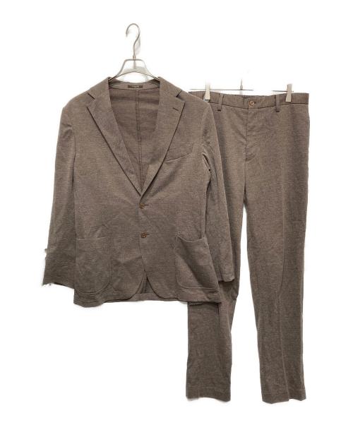 MACKINTOSH LONDON（マッキントッシュ ロンドン）MACKINTOSH LONDON (マッキントッシュ ロンドン) アンコンセットアップスーツ ブラウン サイズ: JK/LL40 PT/42の古着・服飾アイテム