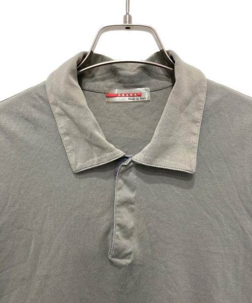 PRADA SPORTS（プラダスポーツ）PRADA SPORTS (プラダスポーツ) ポロシャツ グレー サイズ:Sの古着・服飾アイテム