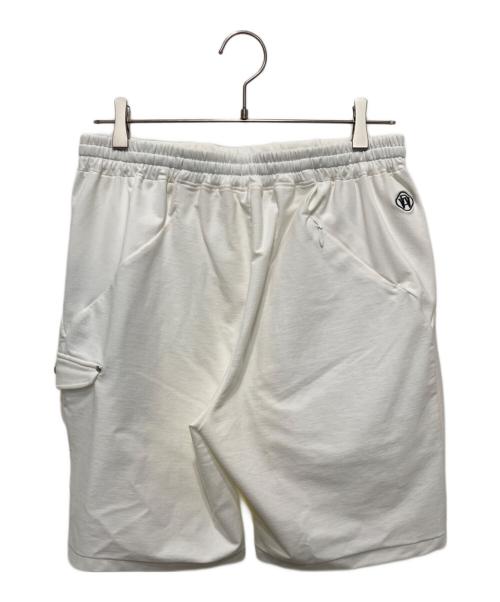 DESIGNWORKS（デザインワークス）DESIGNWORKS (デザインワークス) ミリタリーピンタックショーツ ホワイト サイズ:46の古着・服飾アイテム