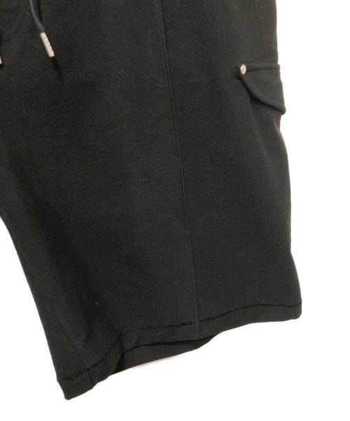 DESIGNWORKS（デザインワークス）DESIGNWORKS (デザインワークス) ミリタリーピンタックショーツ ブラック サイズ:48の古着・服飾アイテム