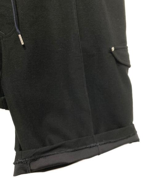DESIGNWORKS（デザインワークス）DESIGNWORKS (デザインワークス) ミリタリーピンタックショーツ ブラック サイズ:48の古着・服飾アイテム