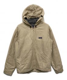 Patagonia（パタゴニア）の古着「ラインド キャンパス フーディー」｜ベージュ