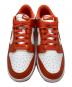 NIKE (ナイキ) ローカットスニーカー オレンジ×ホワイト サイズ:US9：10000円