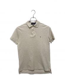 POLO RALPH LAUREN（ポロ・ラルフローレン）の古着「ポロシャツ」｜ベージュ