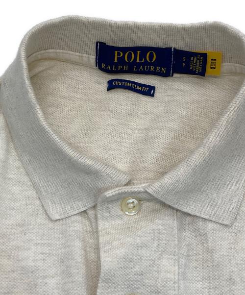 POLO RALPH LAUREN（ポロ・ラルフローレン）POLO RALPH LAUREN (ポロ・ラルフローレン) ポロシャツ ベージュ サイズ:Sの古着・服飾アイテム