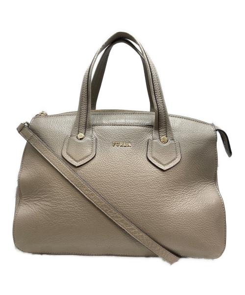 FURLA（フルラ）FURLA (フルラ) 2WAYバッグ グレーの古着・服飾アイテム