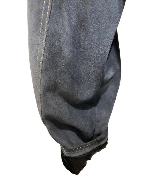 Buckboard（バックボード）Buckboard (バックボード) スウェードレザージャケット ブルー サイズ:48の古着・服飾アイテム